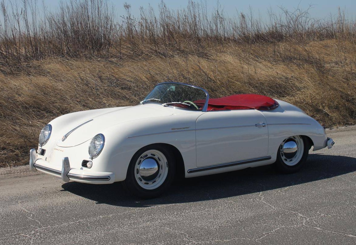 1955 Porsche 356 Pre A Speedster White Collection