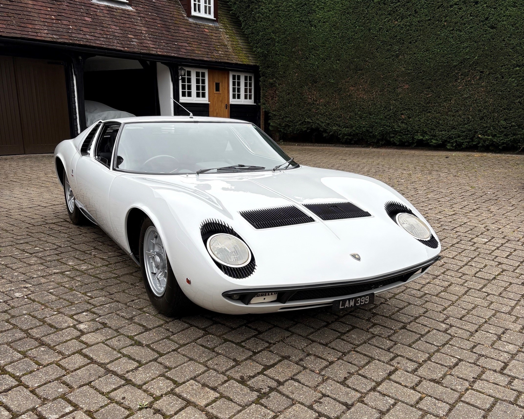 1968 Lamborghini Miura White Collection
