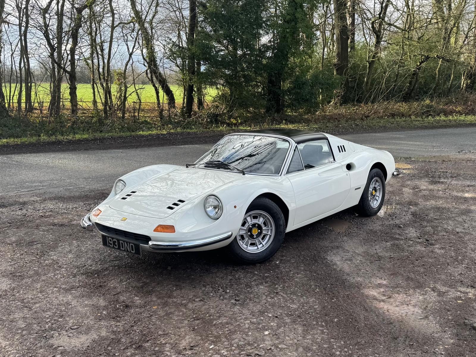 1973 Ferrari Dino 246GTS White Collection