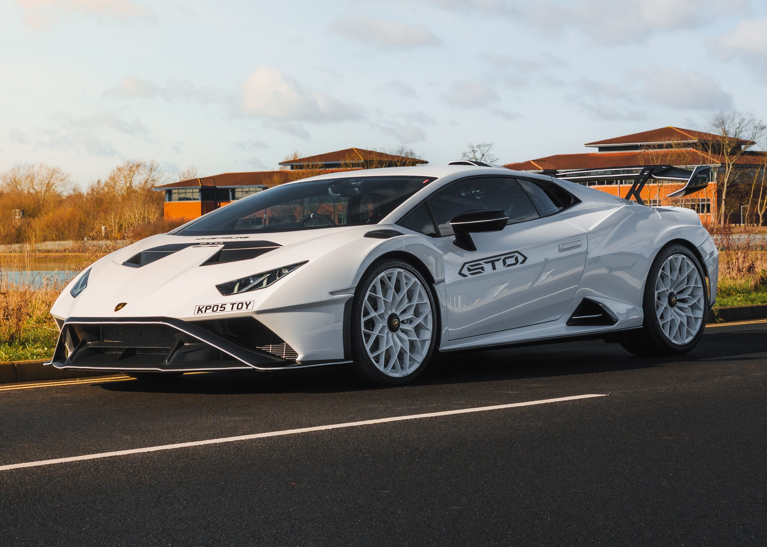 2023 Lamborghini Huracan STO White Collection scaled