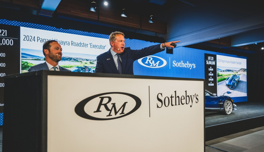 RM Sotheby’s Record-Breaking Monterey Auction With US $380 Million In Sales