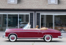 1960 Mercedes Benz 220SE Ponto Cabriolet