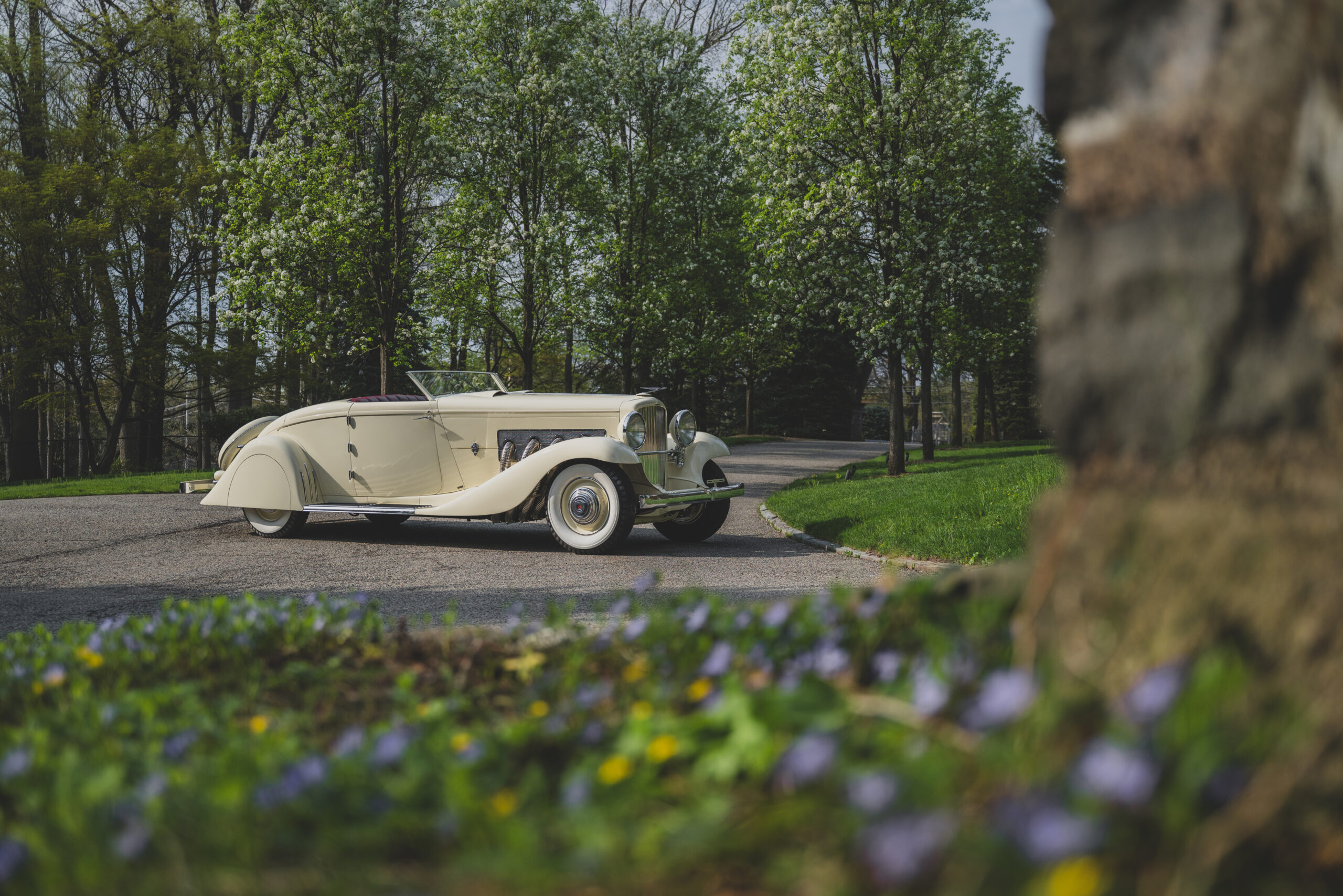 1935 Duesenberg Model JN Convertible Coupe by Rollston and Bohman Schwartz 1443824 scaled