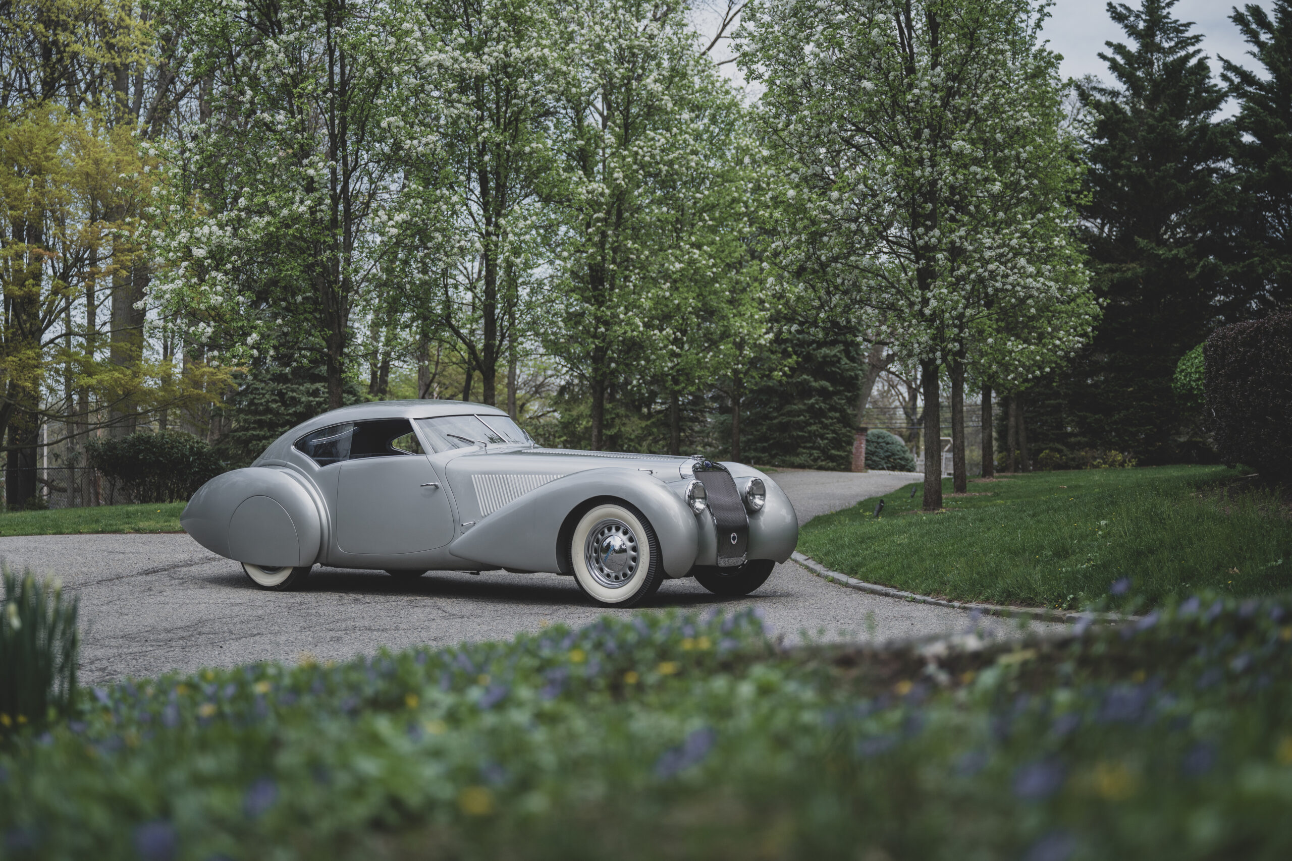 1937 Delage D8 120 S Aerodynamic Coupe by Pourtout 1443991 scaled