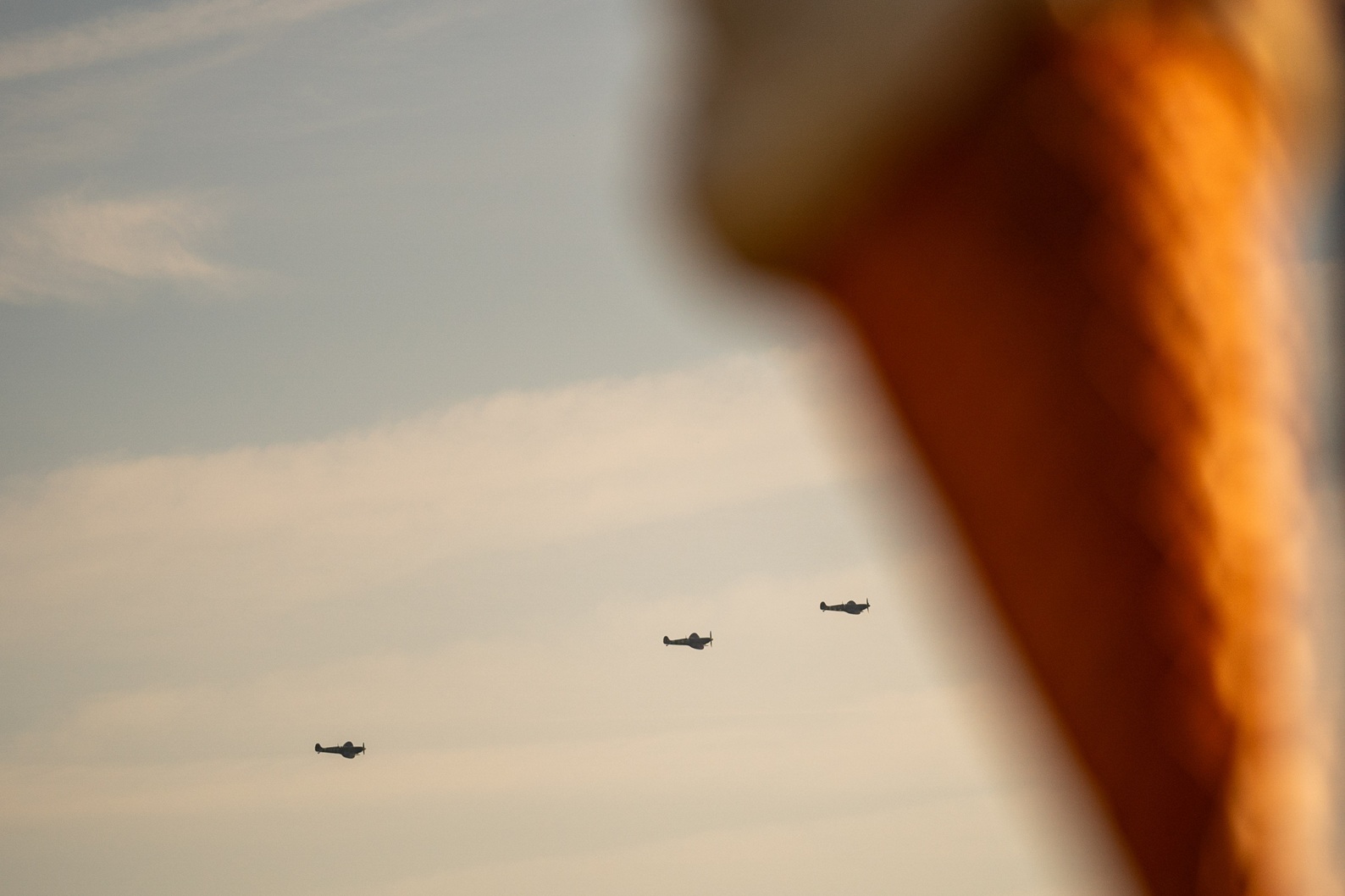 Spitfire Flypast at Goodwood Revival Ph. by Goodwood