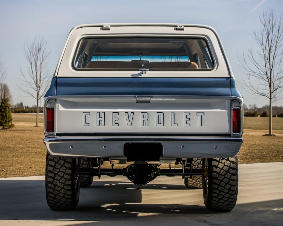 1969 Chevy K5 Blazer Restomod By Iconic 7 the admiral exterior 12