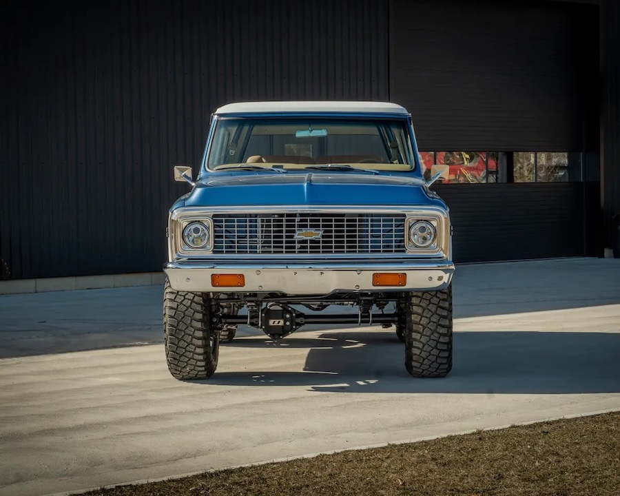 1969 Chevy K5 Blazer Restomod By Iconic 5 the admiral exterior 2