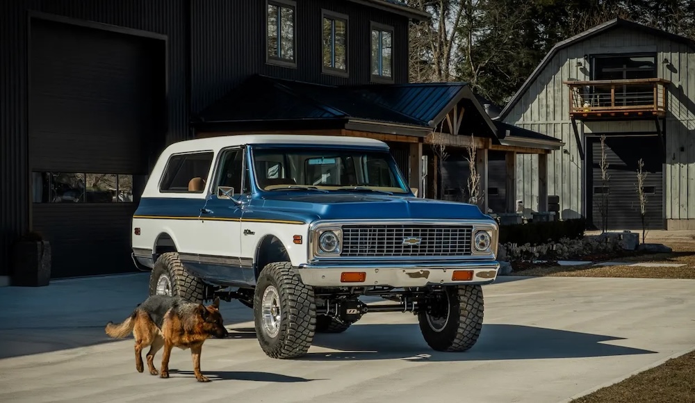 1969 Chevy K5 Blazer Restomod By Iconic 1 the admiral exterior 3