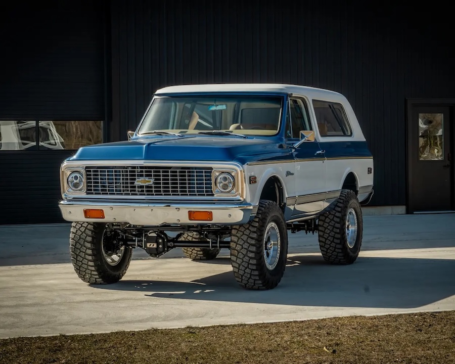 1969 Chevy K5 Blazer Restomod By Iconic 4 the admiral exterior 4