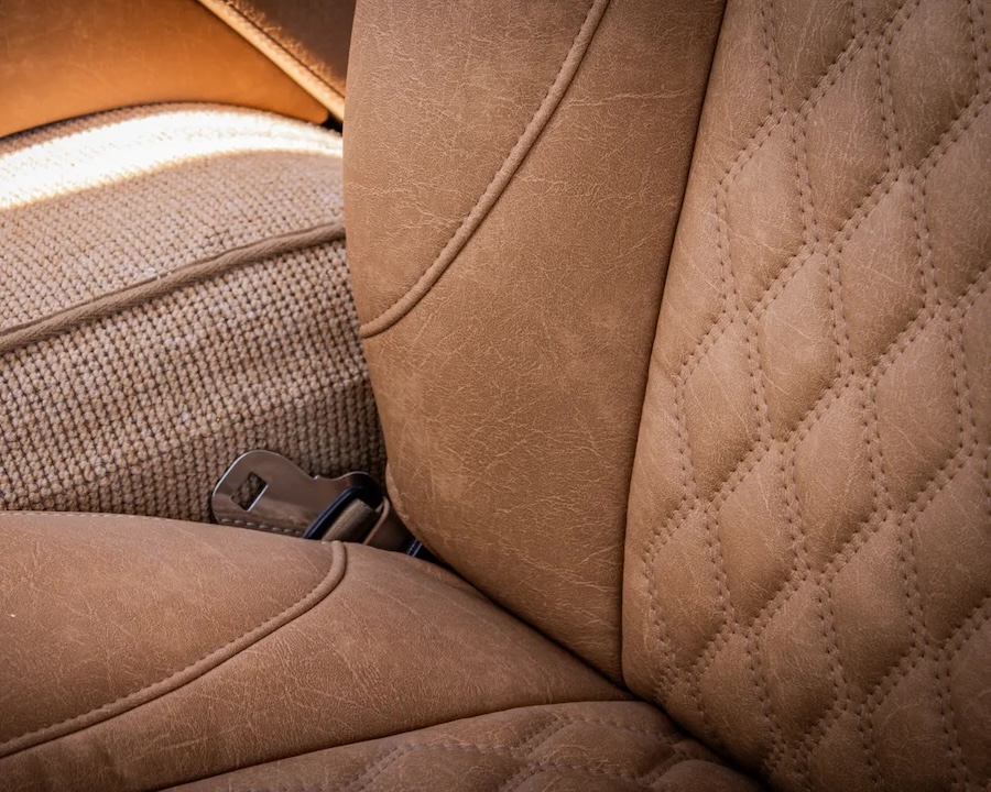 1969 Chevy K5 Blazer Restomod By Iconic 18 the admiral interior 07