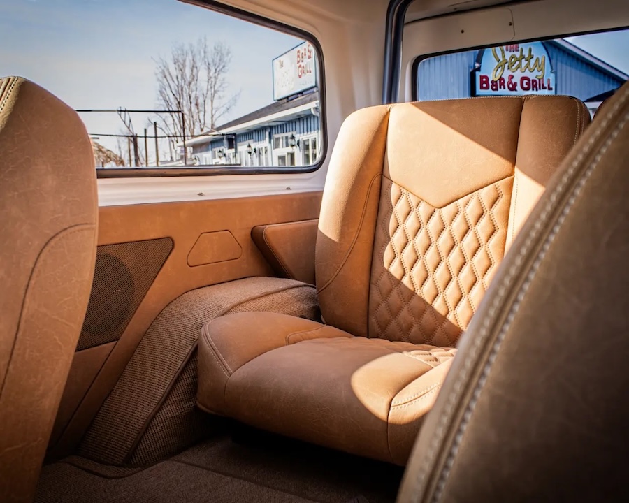 1969 Chevy K5 Blazer Restomod By Iconic 19 the admiral interior 09