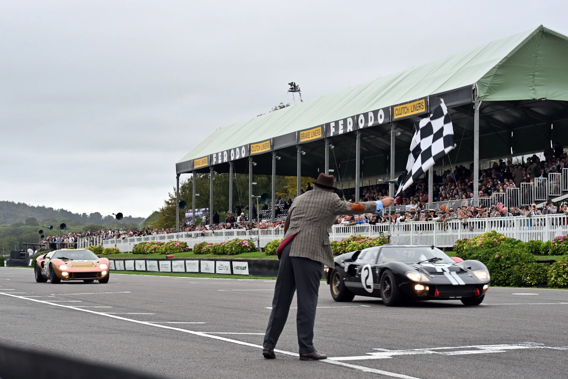1966 Ford GT MKIIs at the 2026 Goodwood Revival. Ph. by PA Media.jpg