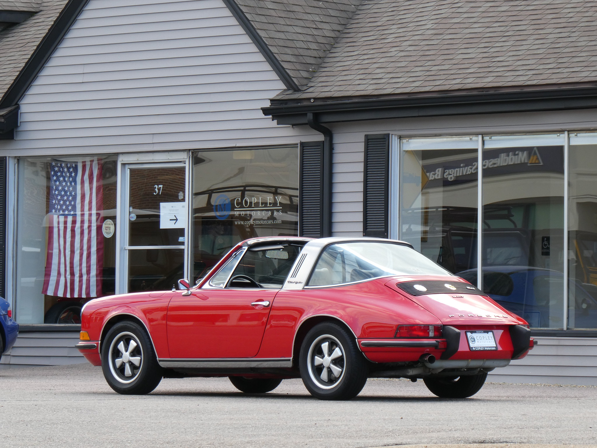 1973 Porsche 911 T Targa 4 3 4