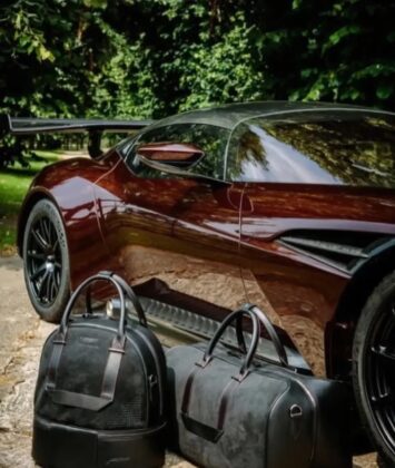 Aston Martin Suede Bags 1