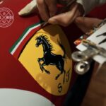 Hand-Painting: 1956 Ferrari 500 TR Hand-Painting: 1956 Ferrari 500 TR