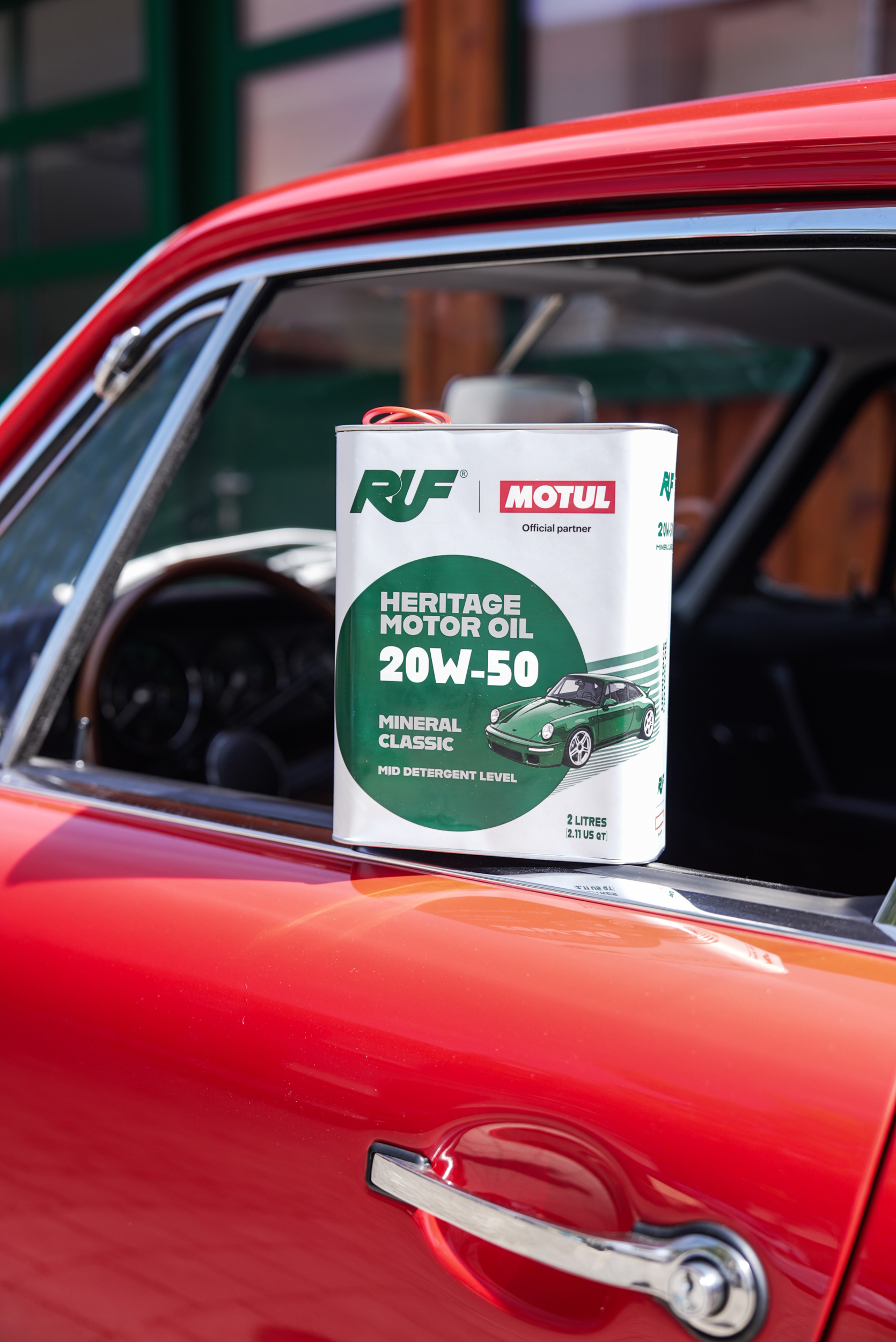 RUF X Motul: New Heritage Motor Oil For Classic Air-Cooled Engines 3 Motul RUF Heritage Motor Oil 7