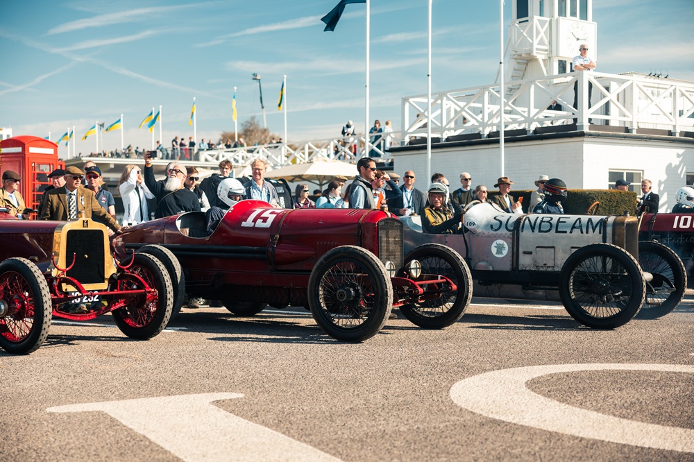 S.F. Edge Trophy Cars at the Goodwood 82nd Members Meeting. Ph. by Tom
