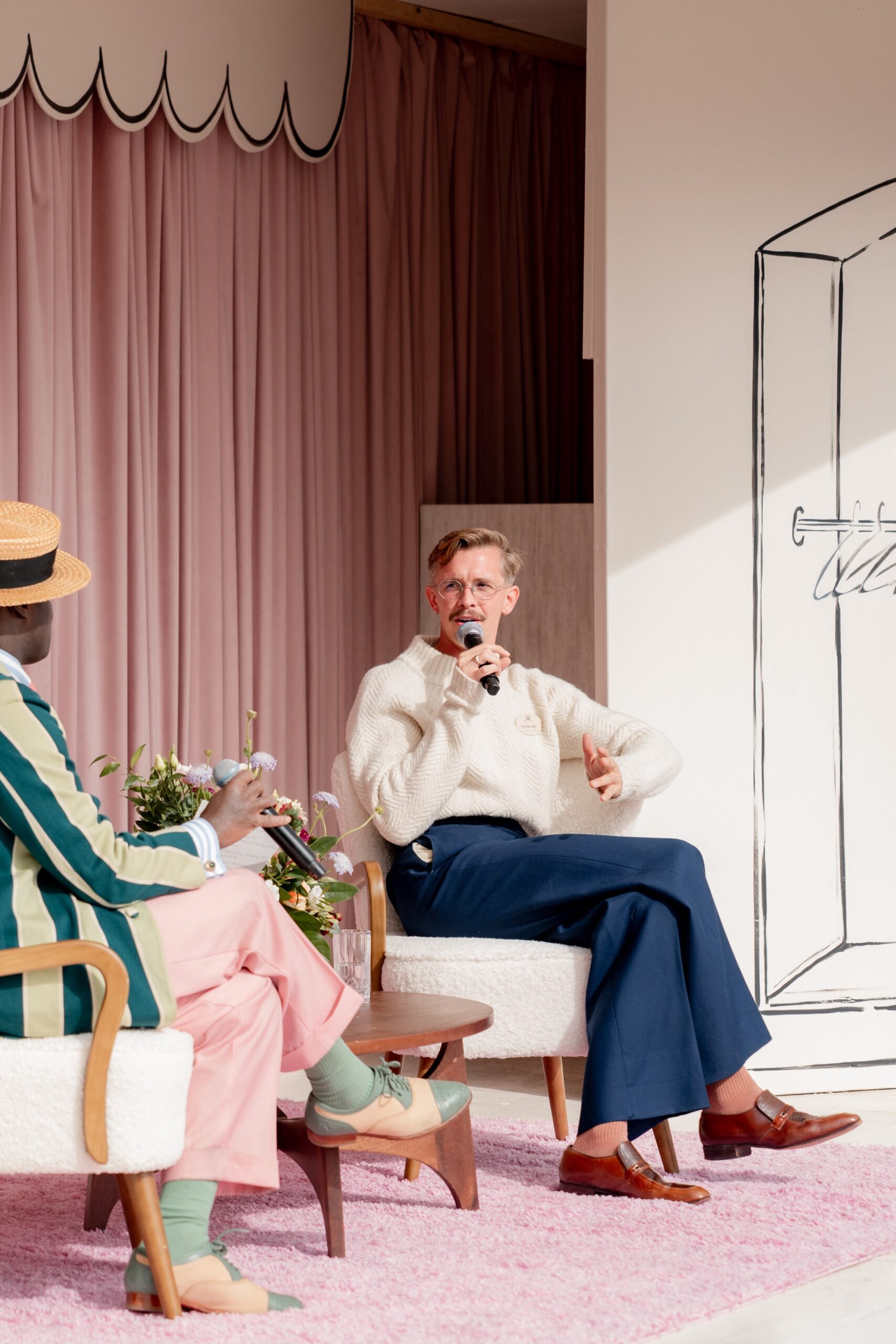 Stephen Libby at the Goodwood Revival Style Stage Ph. by Cat Brandt scaled