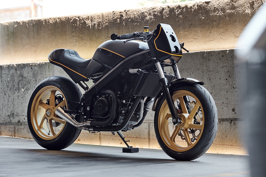 1988 Honda Hawk 650 By Analog Motorcycles 5 analog Hhawk 009