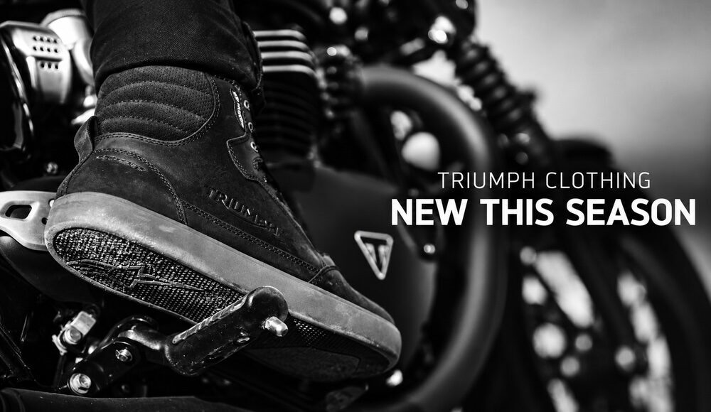 New Triumph Riderwear