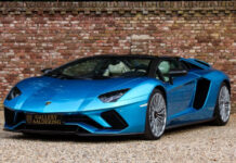 2018 Lamborghini Aventador S Roadster